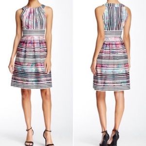 Nine West Spring Striped Easter Dress